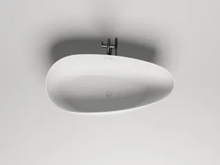 Ванна из искусственного камня Salini Paola In S-Sense 101612GRH 172x82см RAL снаружи